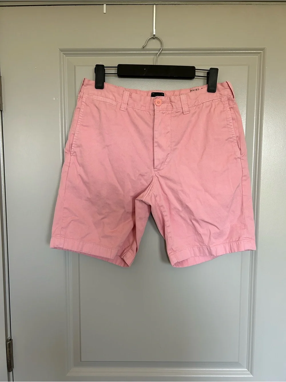 Men's Classic J. Crew Stanton Pink Chino Shorts